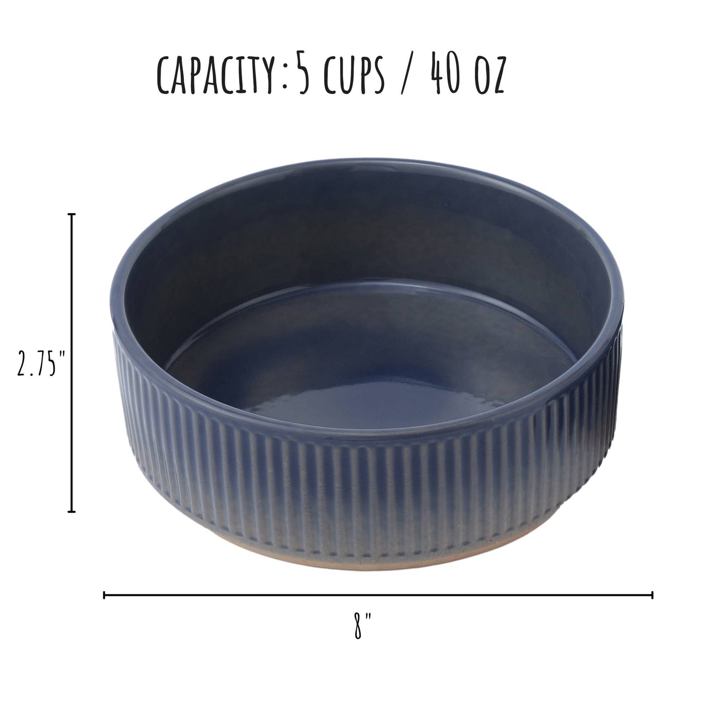 Skandi Pet Bowl: Blue / Small