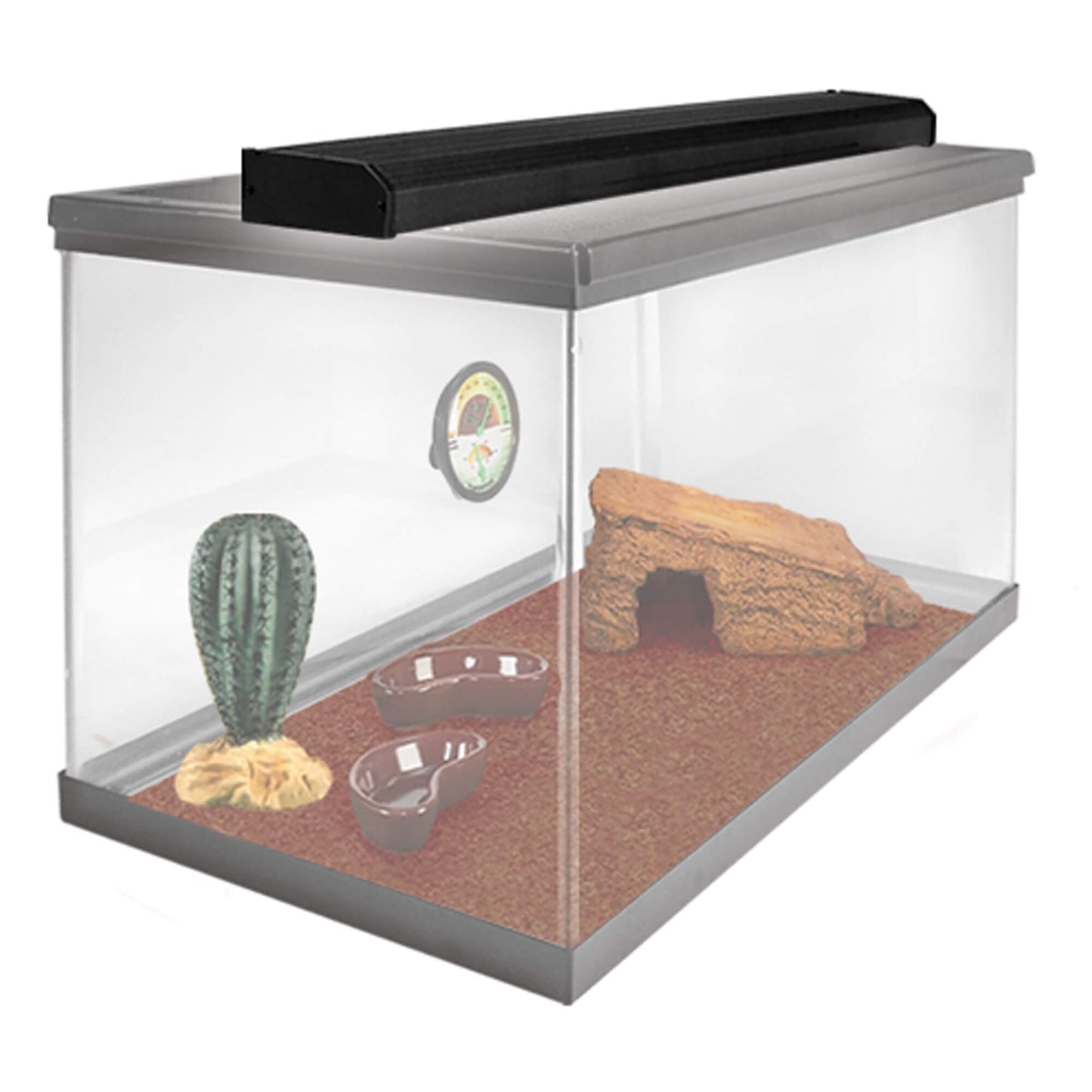 Zilla Slimline Desert 50 UVB T8 Fluorescent Fixture