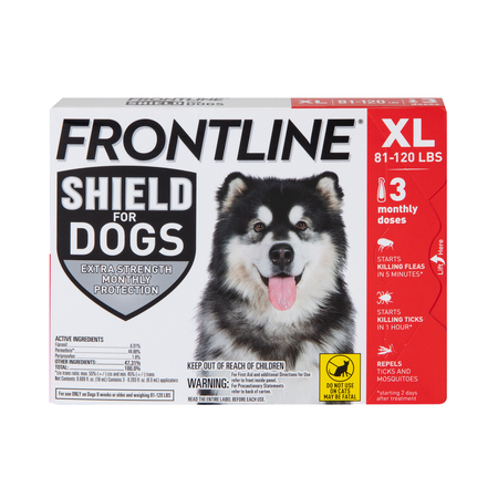 Frontline Sheild Flea & Tick Treatment for Dogs