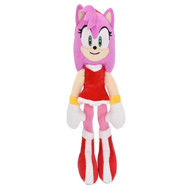 Multipet Sonic the Hedgehog® Amy Rose Figure Plush Dog Toy, 10"