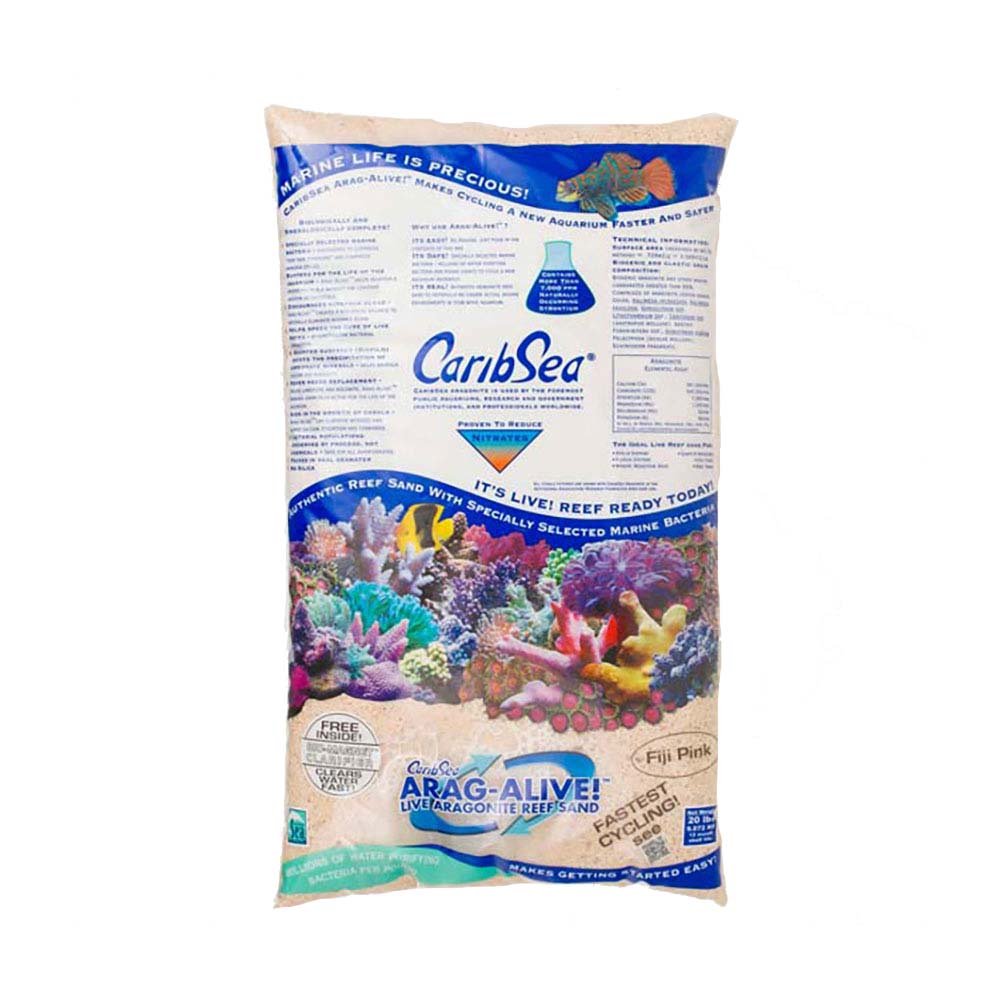 Carib Sea Arag-Alive Fiji Pink Marine Sand
