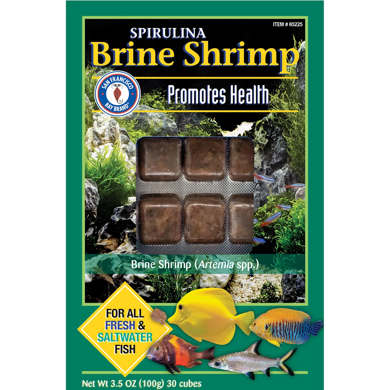 San Francisco Bay Brand Frozen Spirulina Brine Shrimp