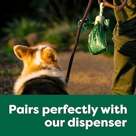 Earth Rated Dog Poop Bags, Refill Rolls, Unscented, 120 count