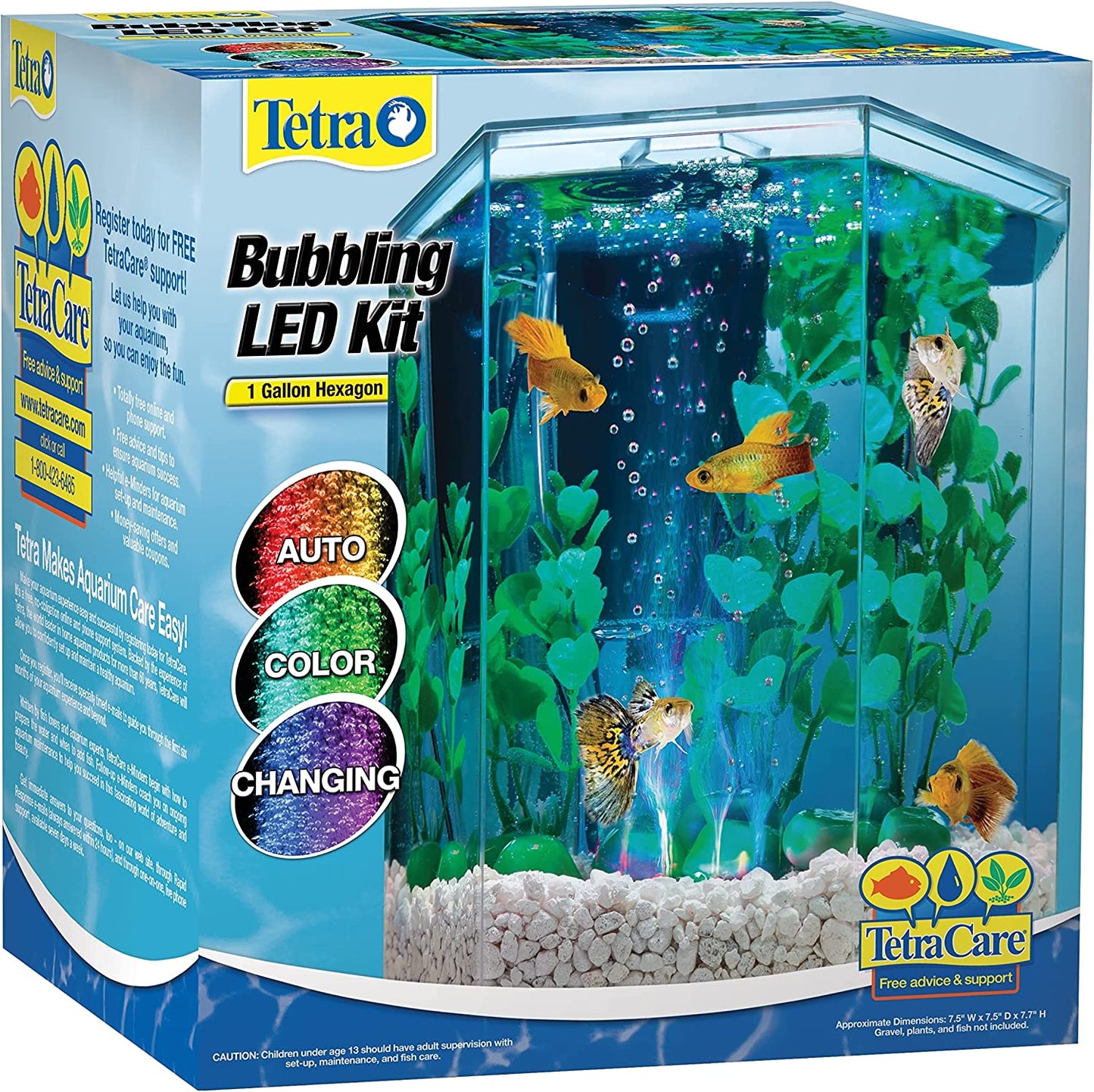 Tetra ColorFusion Starter Kit 1 Gallon Hexagon