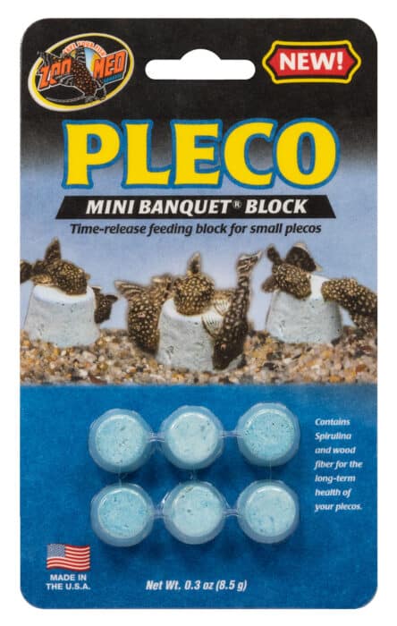 Zoo Med Pleco Mini Banquet Block