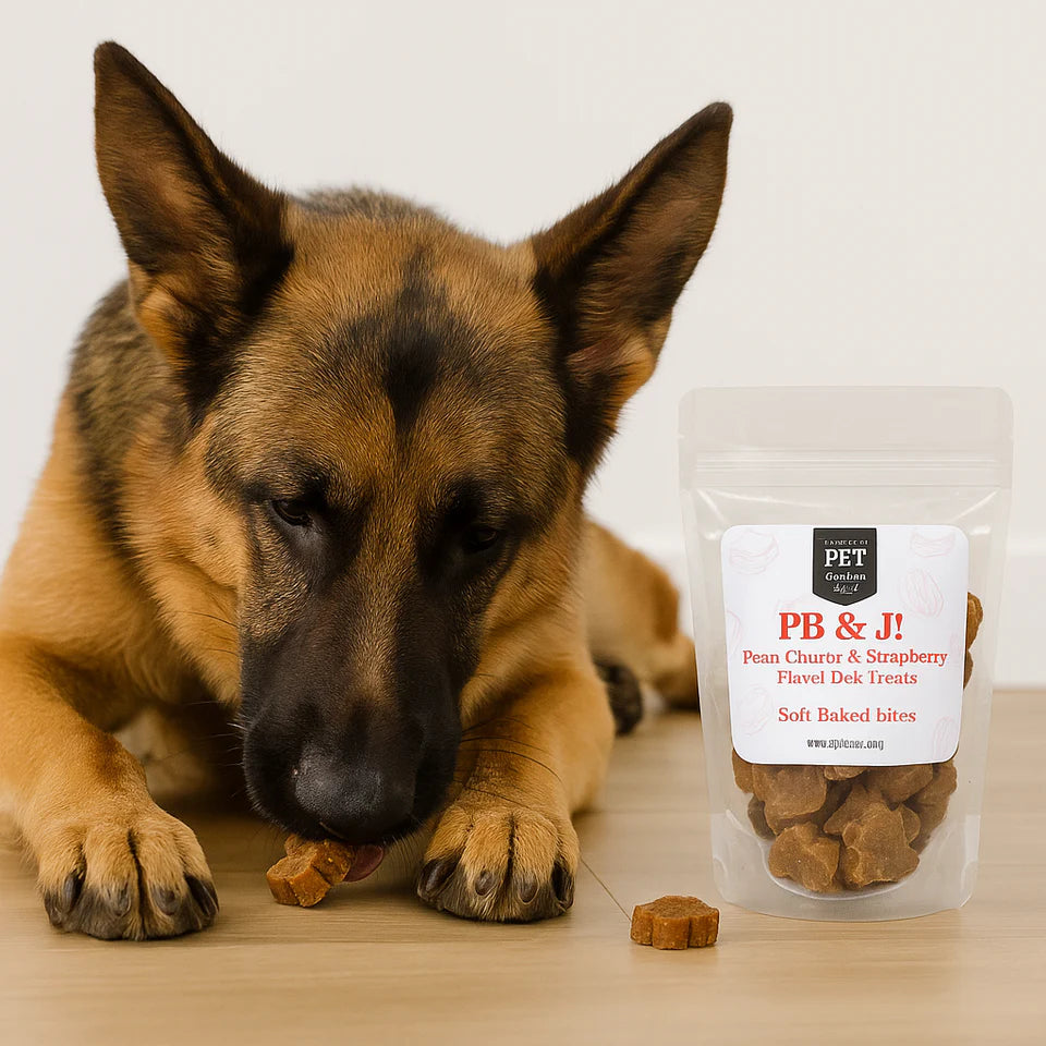 The Pet Gourmet PB & J Soft Baked Dog Treats, 6 oz