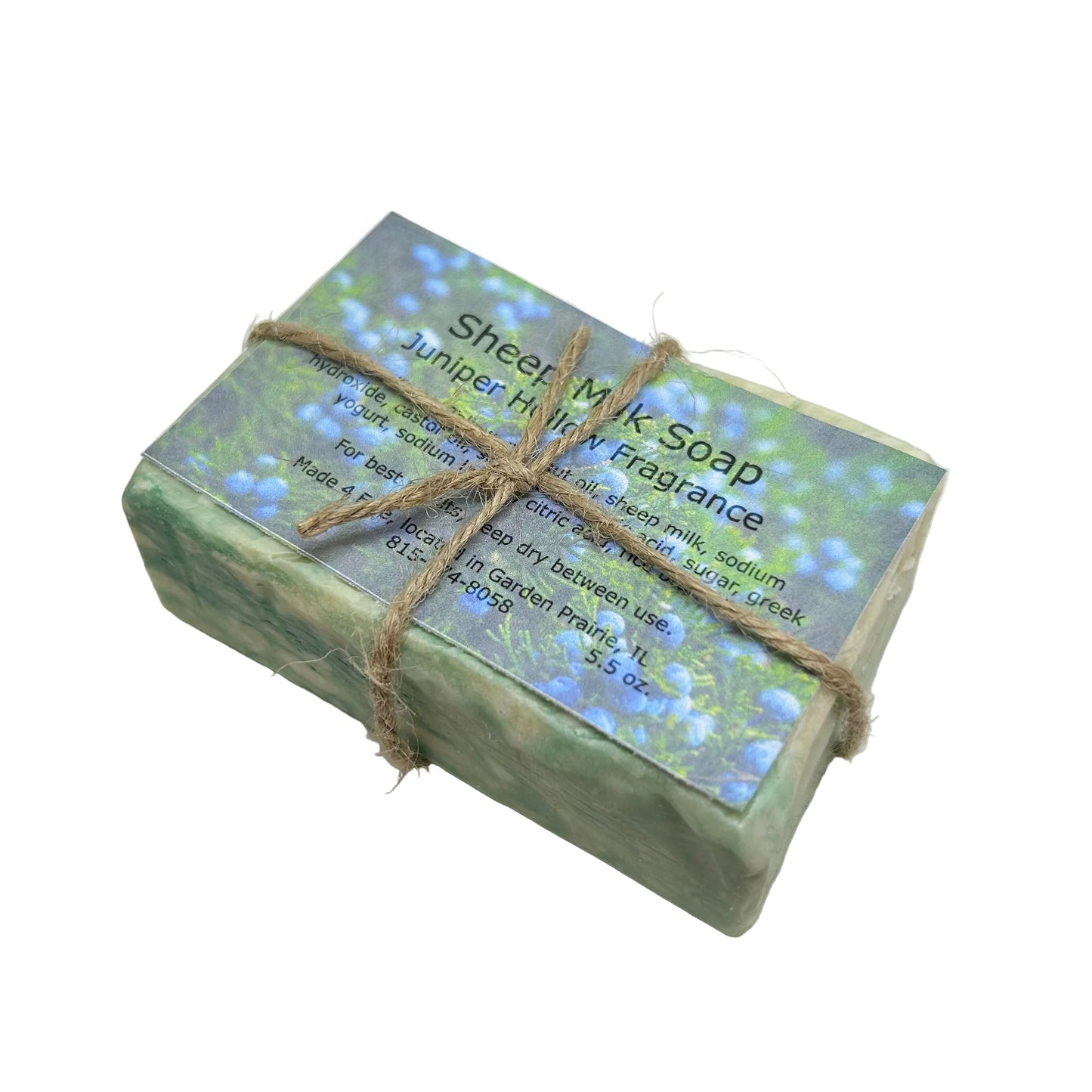 Made 4 Ewe Sheep Milk Soap, Juniper Hollow 5.5 oz