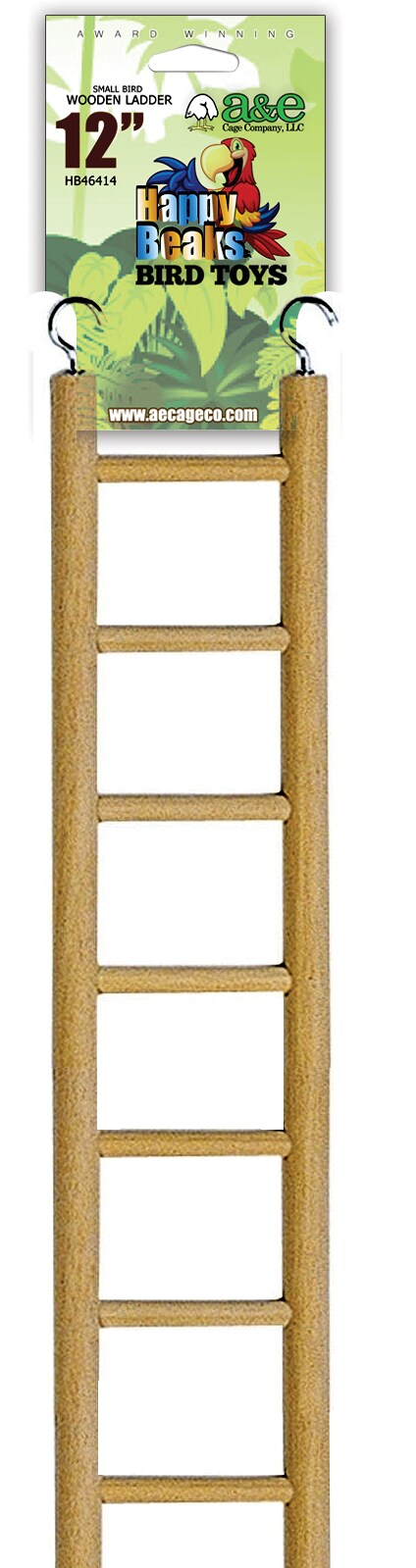 A&E Happy Beaks 12" Small Bird Ladder