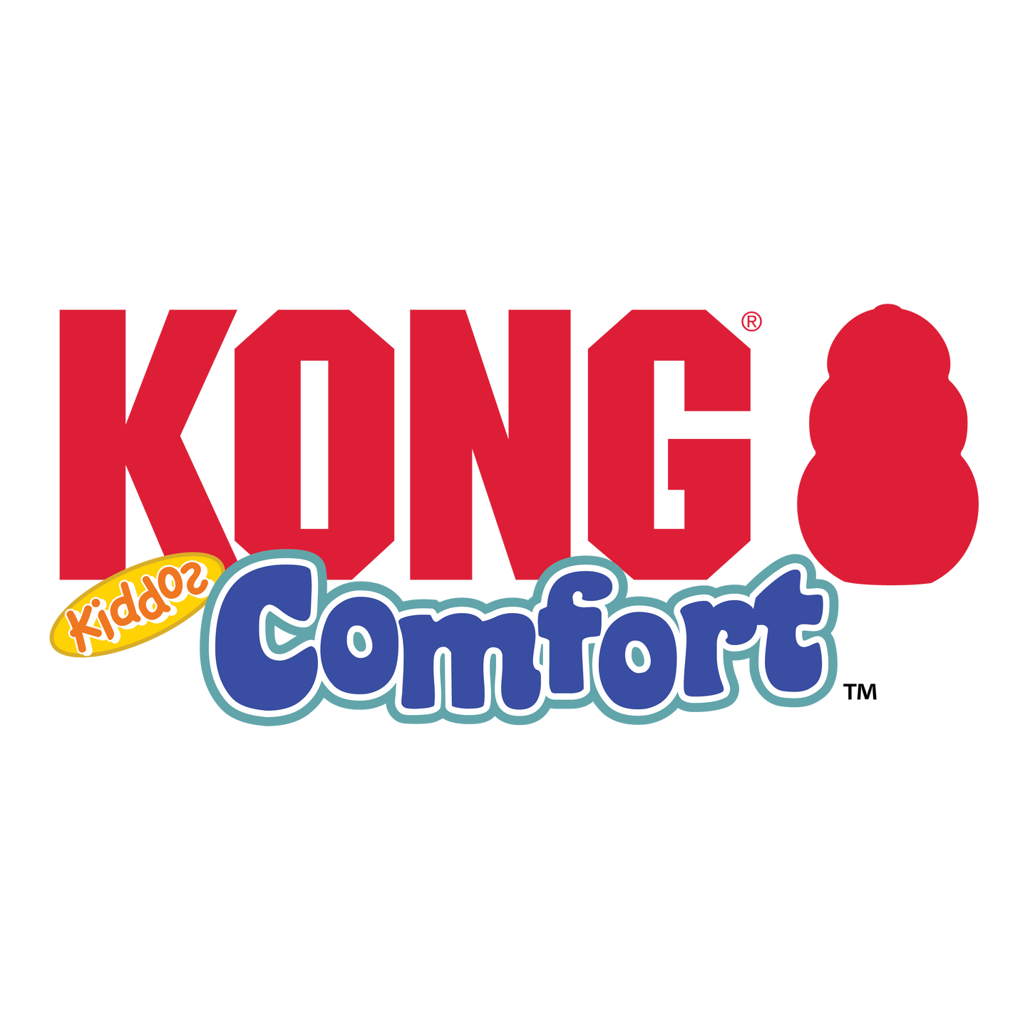 Kong Comfort Kiddos Elephant Dog Toy, X-Small