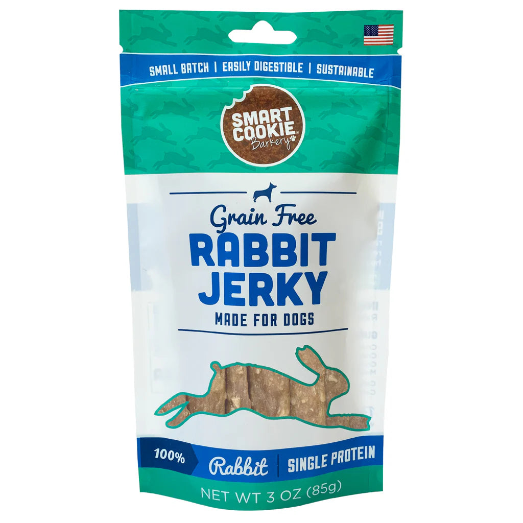 Smart Cookie Grain Free Rabbit Jerky Dog Treats