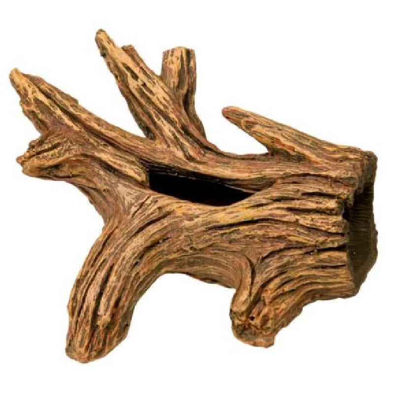 Blue Ribbon Exotic Environments Driftwood Hideaway Aquarium Ornament