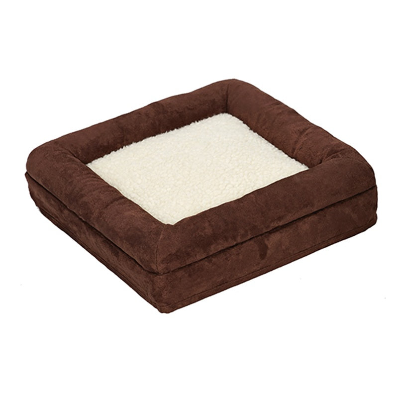 Midwest Feline Nuvo Curious Cat Cube ® Brown Suede