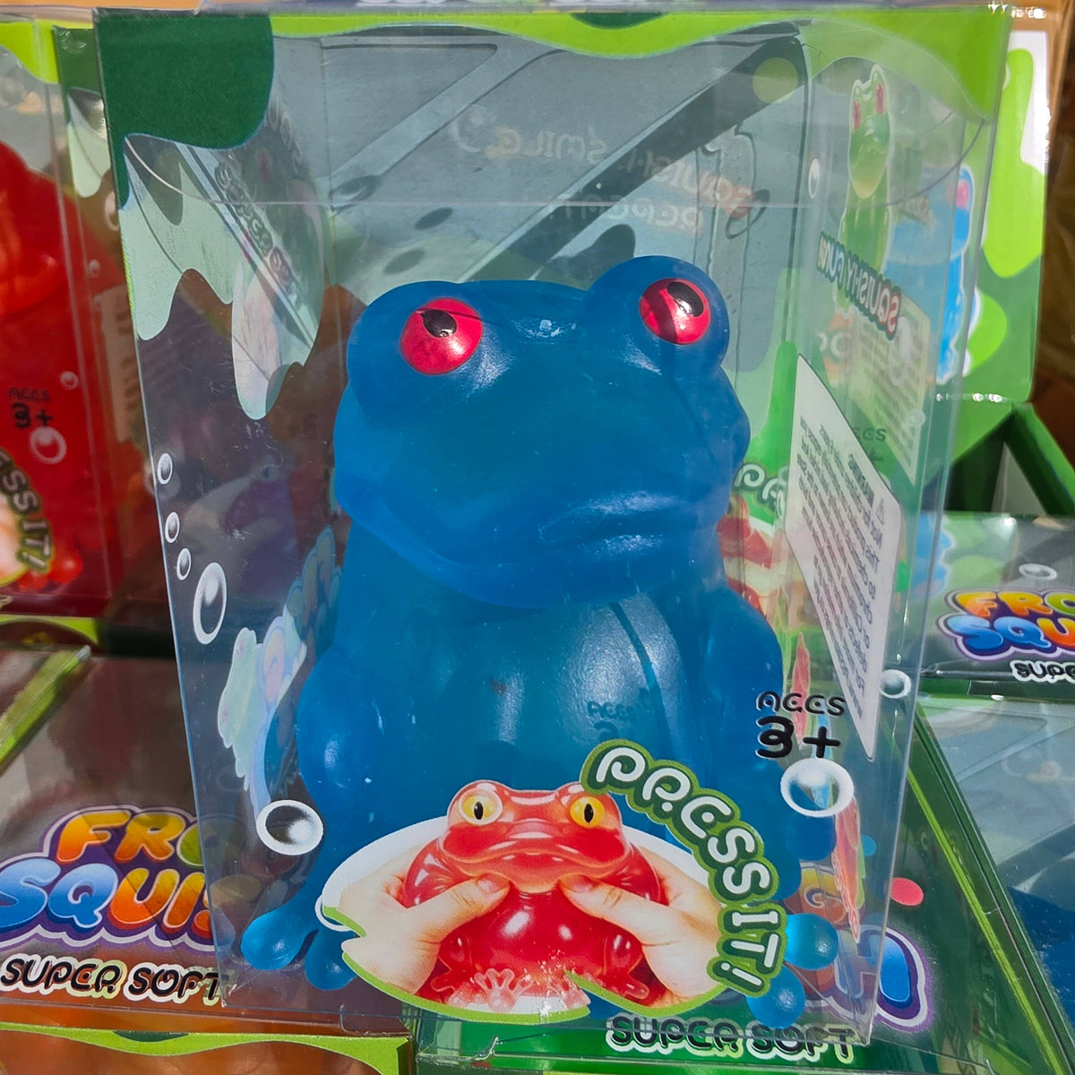 Vaseline Frog Squishy Toy – Coconut Oil Jelly Squeeze