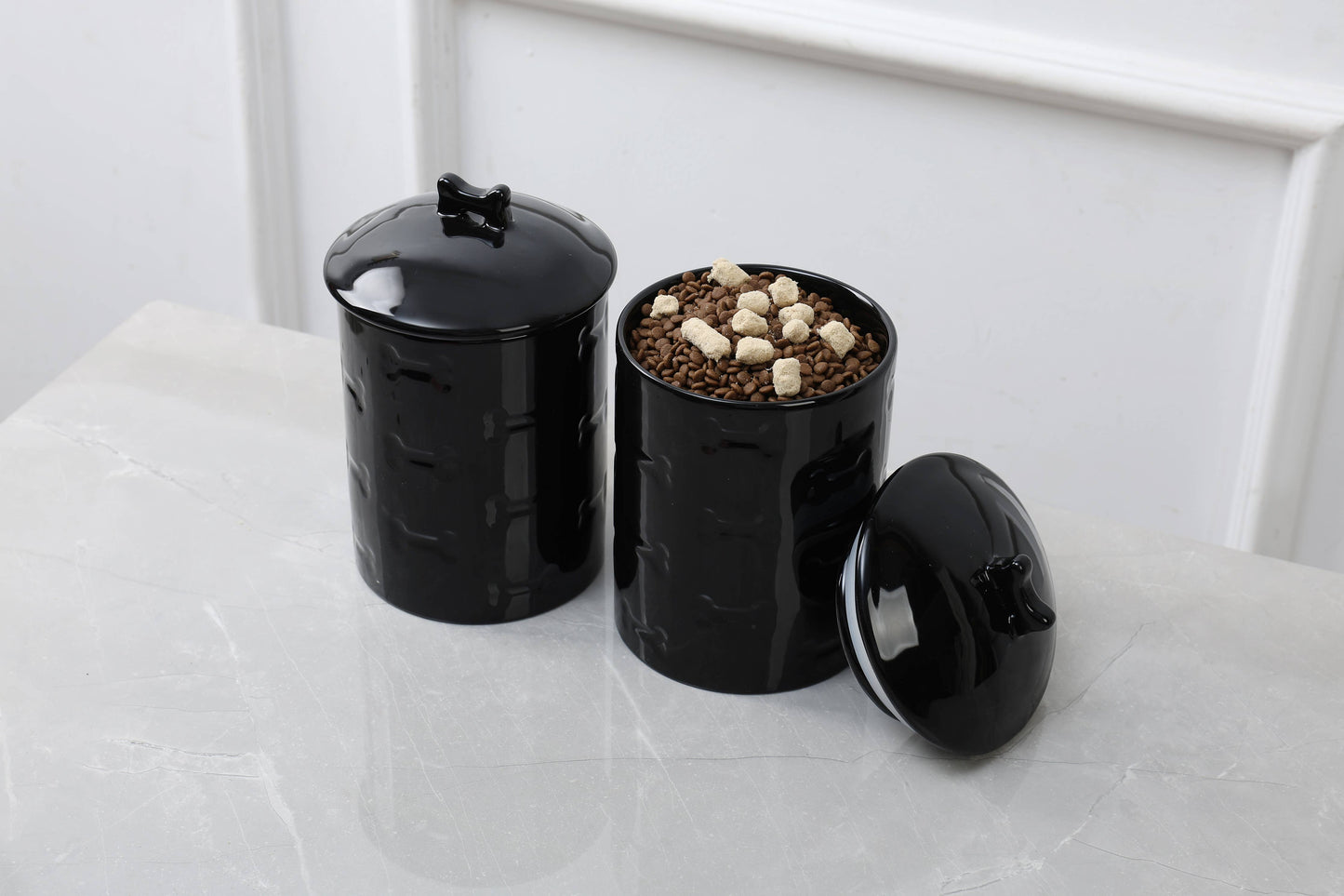 Manor Black Treat Jar
