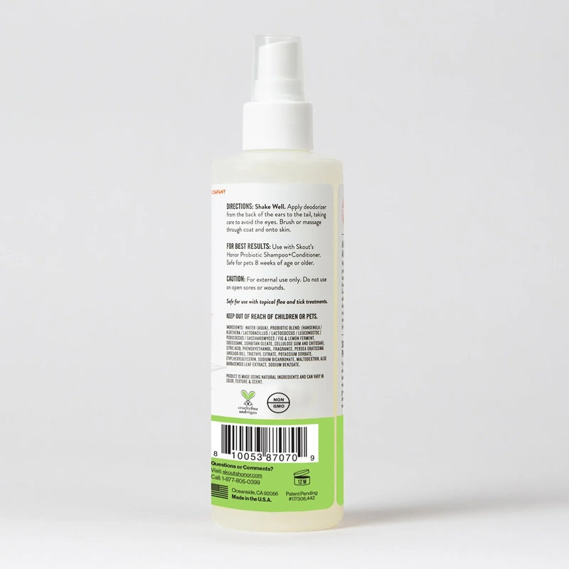 Skout's Honor Sunkissed Coconut Probiotic Deodorizer for Dogs & Cats 8 oz.