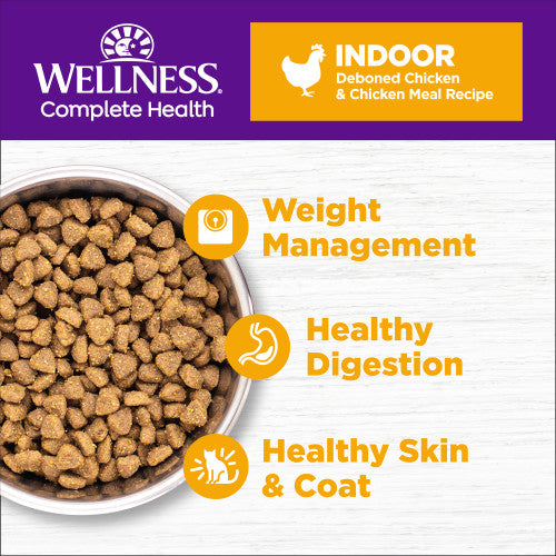 Wellness Complete Health Grain-Free Deboned Chicken & Chicken Meal Dry Cat Food