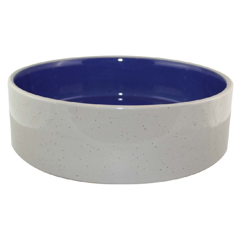 Spot Stoneware Small Animal Dish, 9.5"