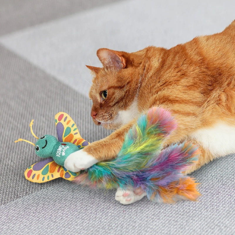 KONG Wubba™ Butterfly Catnip Cat Toy
