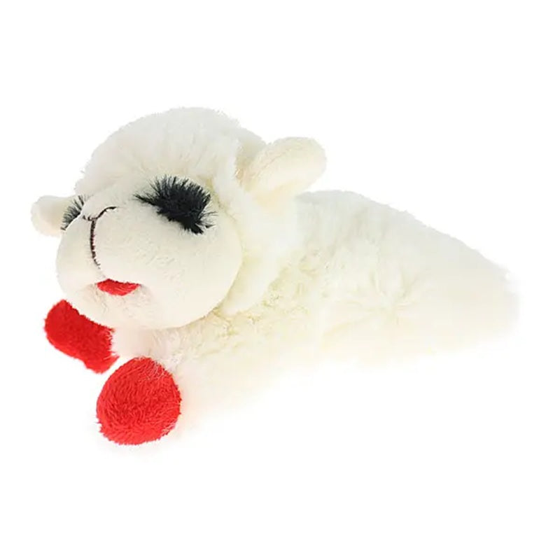 Multipet Lamb Chop Dog Toy, 6 Inches