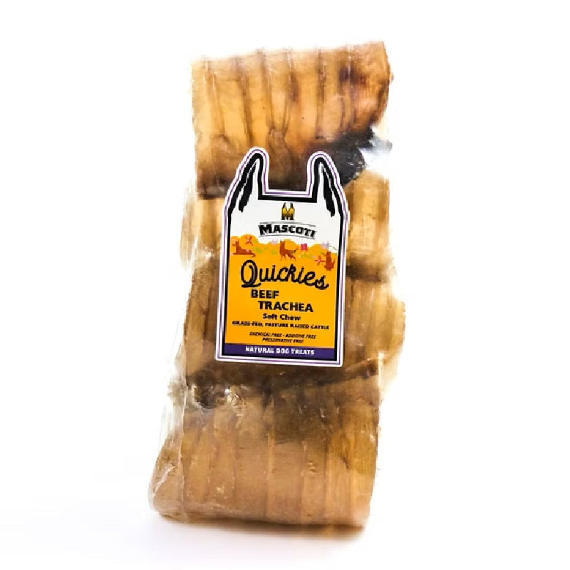 Mascoti 3" Beef Trachea Chew 8 Pack