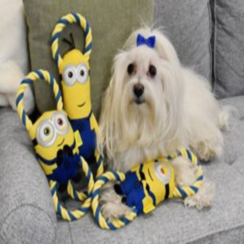 Multipet Minions Rope Tugs- 16"