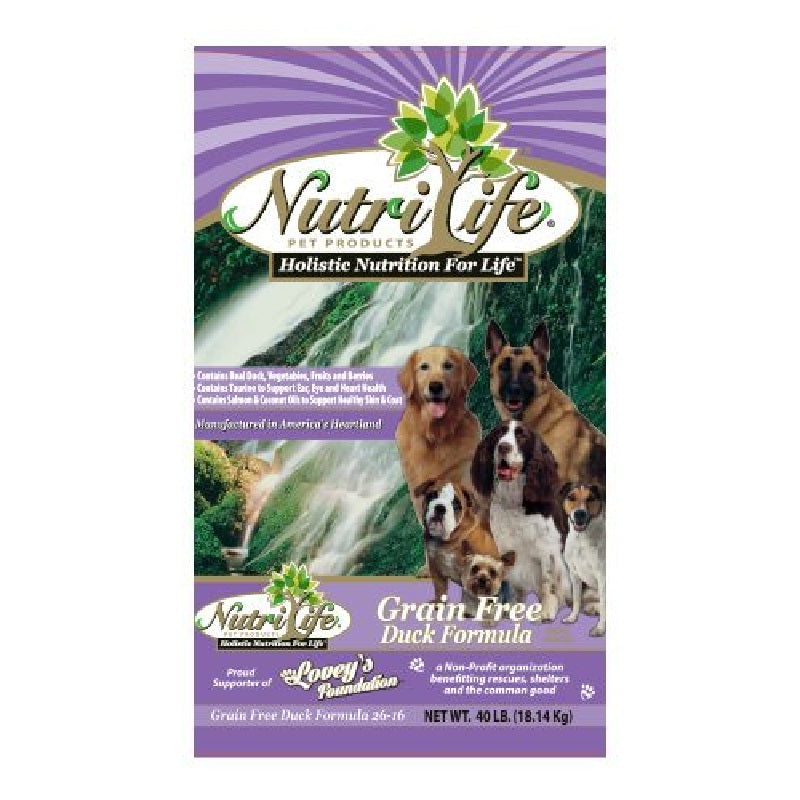 Nutri Life Grain Free Duck Dog Food