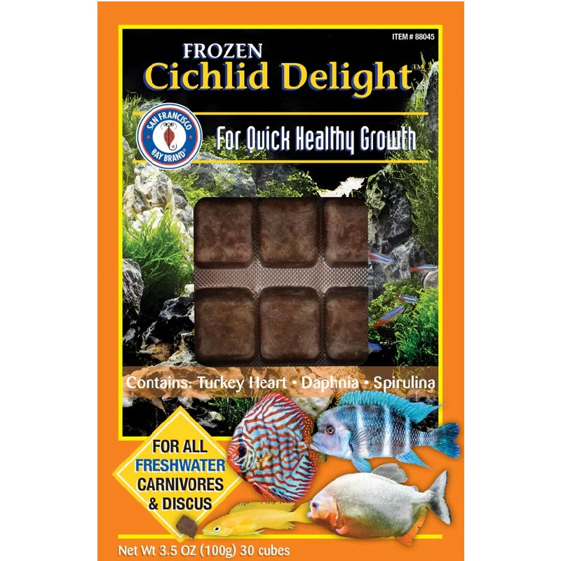 San Francisco Bay Brand Frozen Cichlid Delight