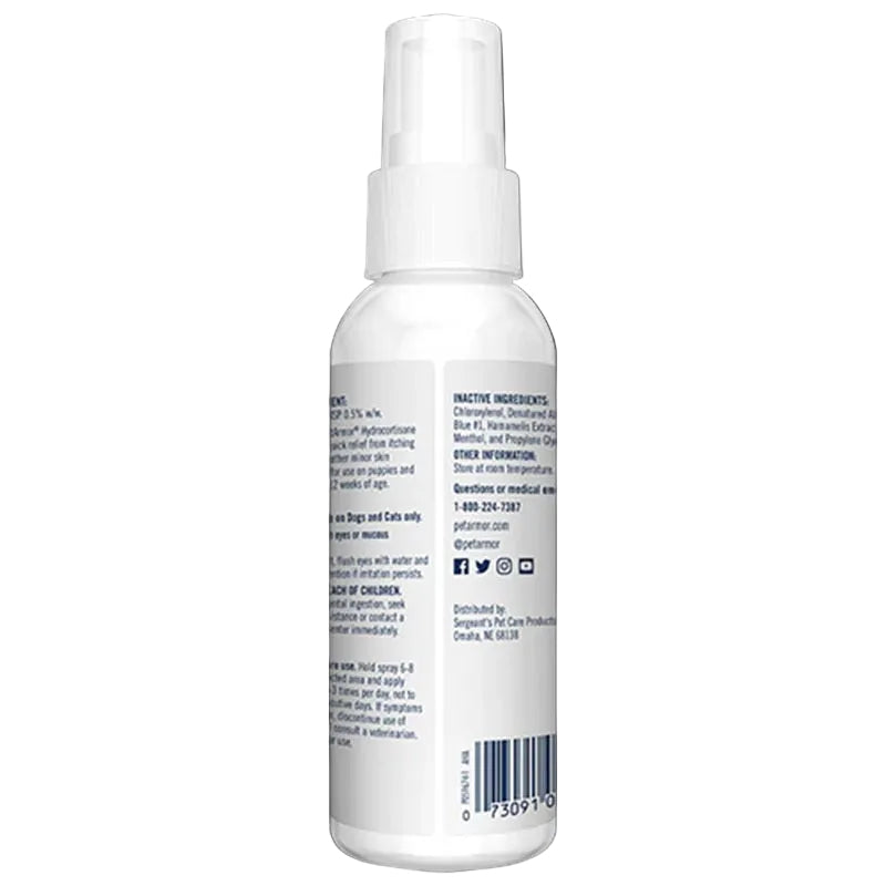 PetArmor® Hydrocortisone Spray - 4oz