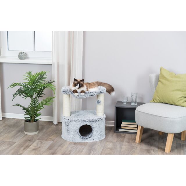 Trixie Gerado Cat Tree with Hammock, Gray
