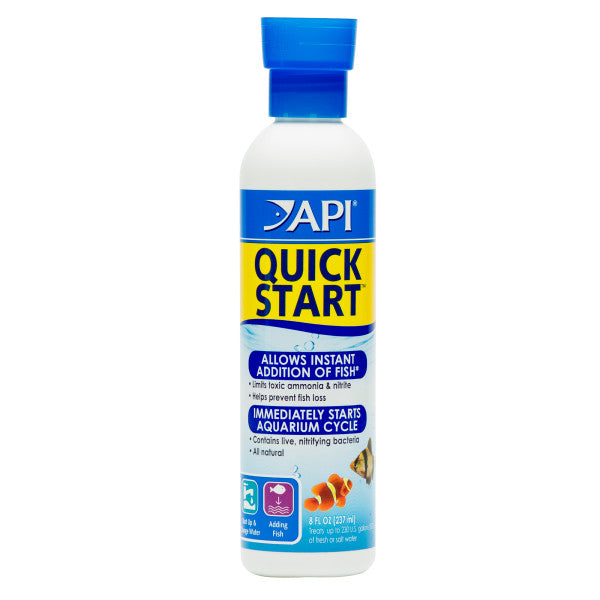 API Quick Start Freshwater & Saltwater Aquarium Water Treatment