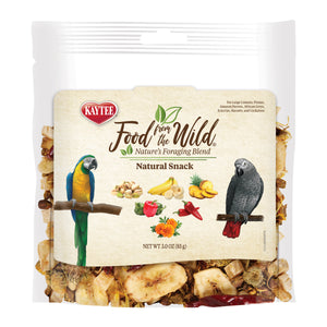 Kaytee Food from the Wild Natural Snack Large Pet Bird 3 oz.