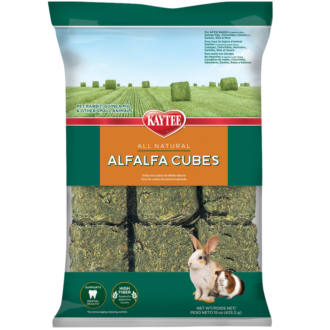 Kaytee Alfalfa Cubes Small Animal Food