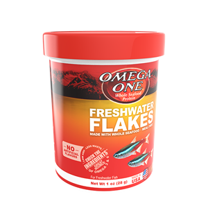 Omega One Freshwater Flakes Tropical Fish Food