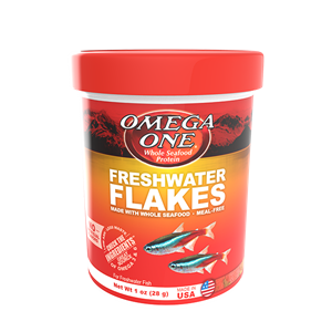 Omega One Freshwater Flakes Tropical Fish Food