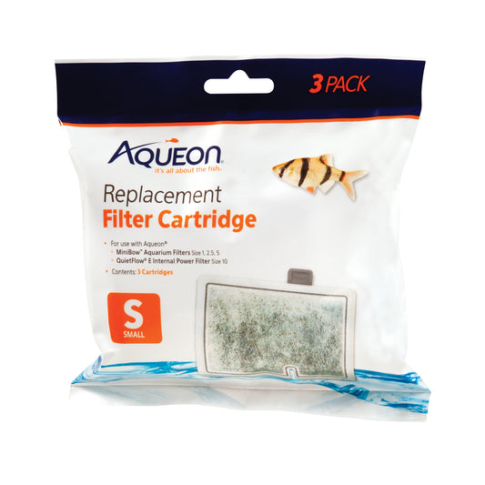 Aqueon Filter Cartridge Small 3 Pack