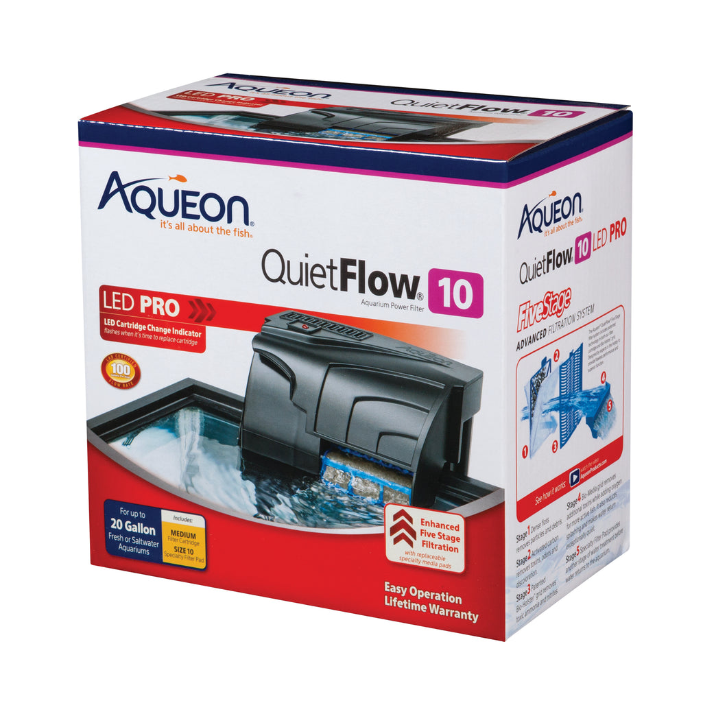 Aqueon QuietFow 10 Power Filter