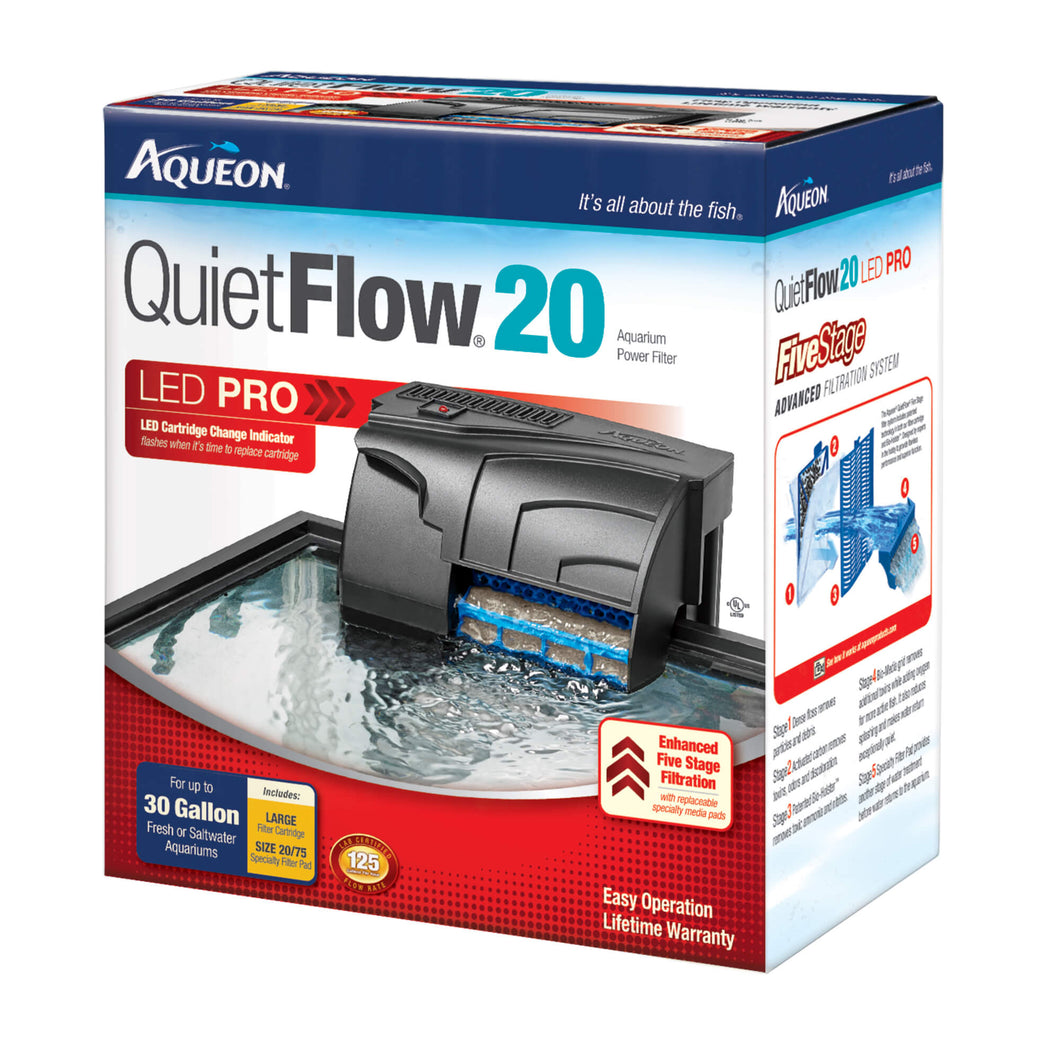 Aqueon QuietFlow 20 Power Filter
