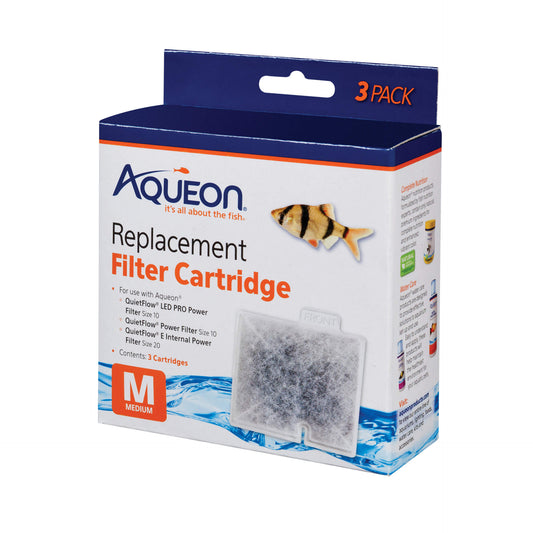 Aqueon Filter Cartridge Medium 3 Pack