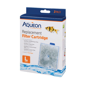 Aqueon Filter Cartridge Large 3 Pack