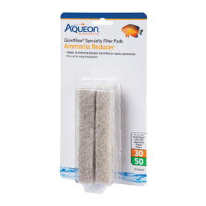 Aqueon QuietFlow 30/50 Specialty Filter Pad Ammonia Reducer