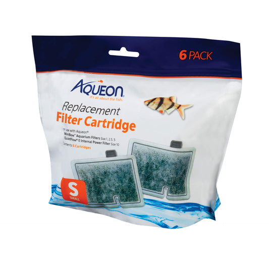 Aqueon Filter Cartridge Small 6 pack