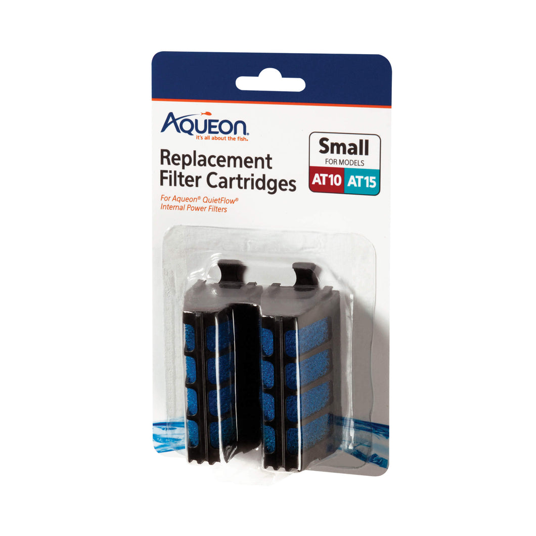Aqueon Quietflow Internal Power Filter Cartridge Small 2 Pack