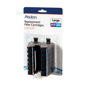 Aqueon QuietFlow Internal Power Filter Cartridge Large 2 Pack