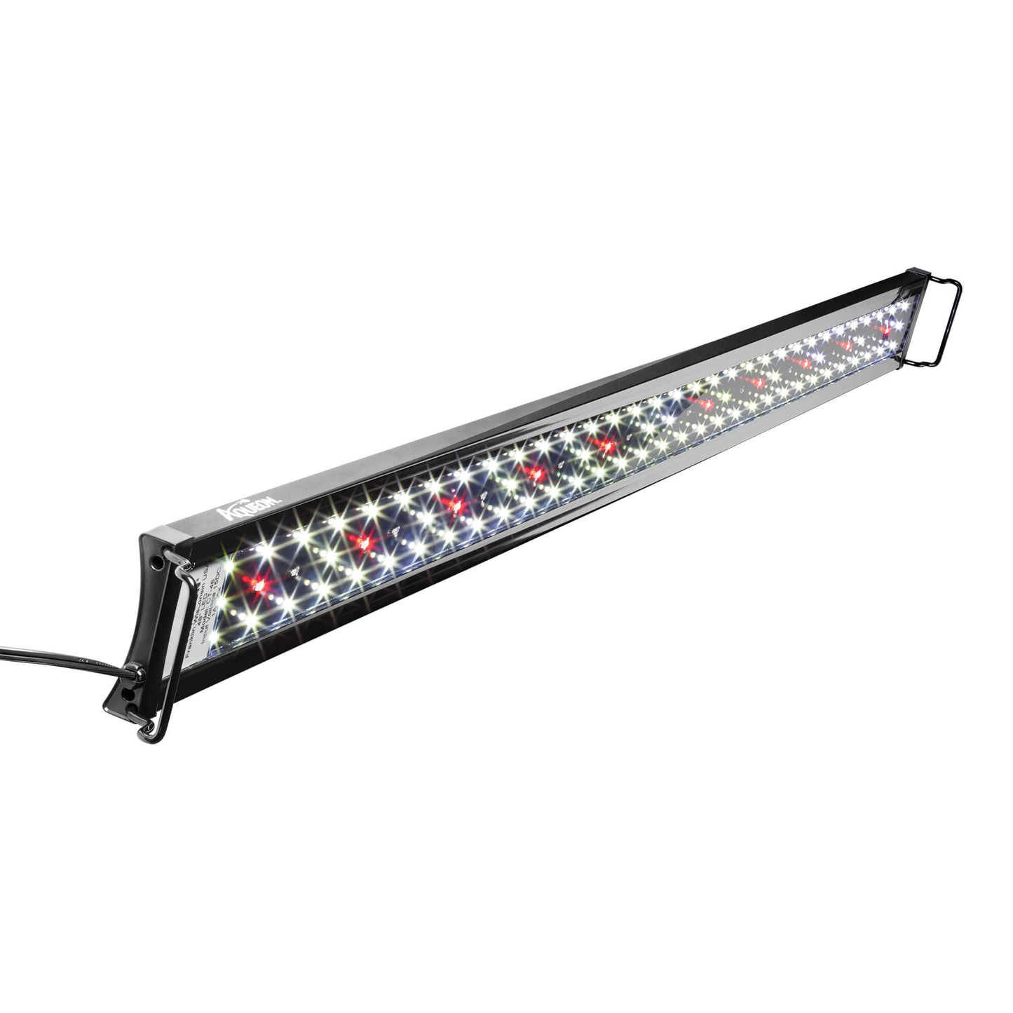Aqueon Optibright LED Light Fixture, Adjustable 48"-54"