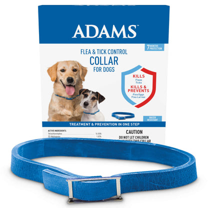 Adams Flea & Tick Control Collar for Dogs, Fits up to 26" Necks