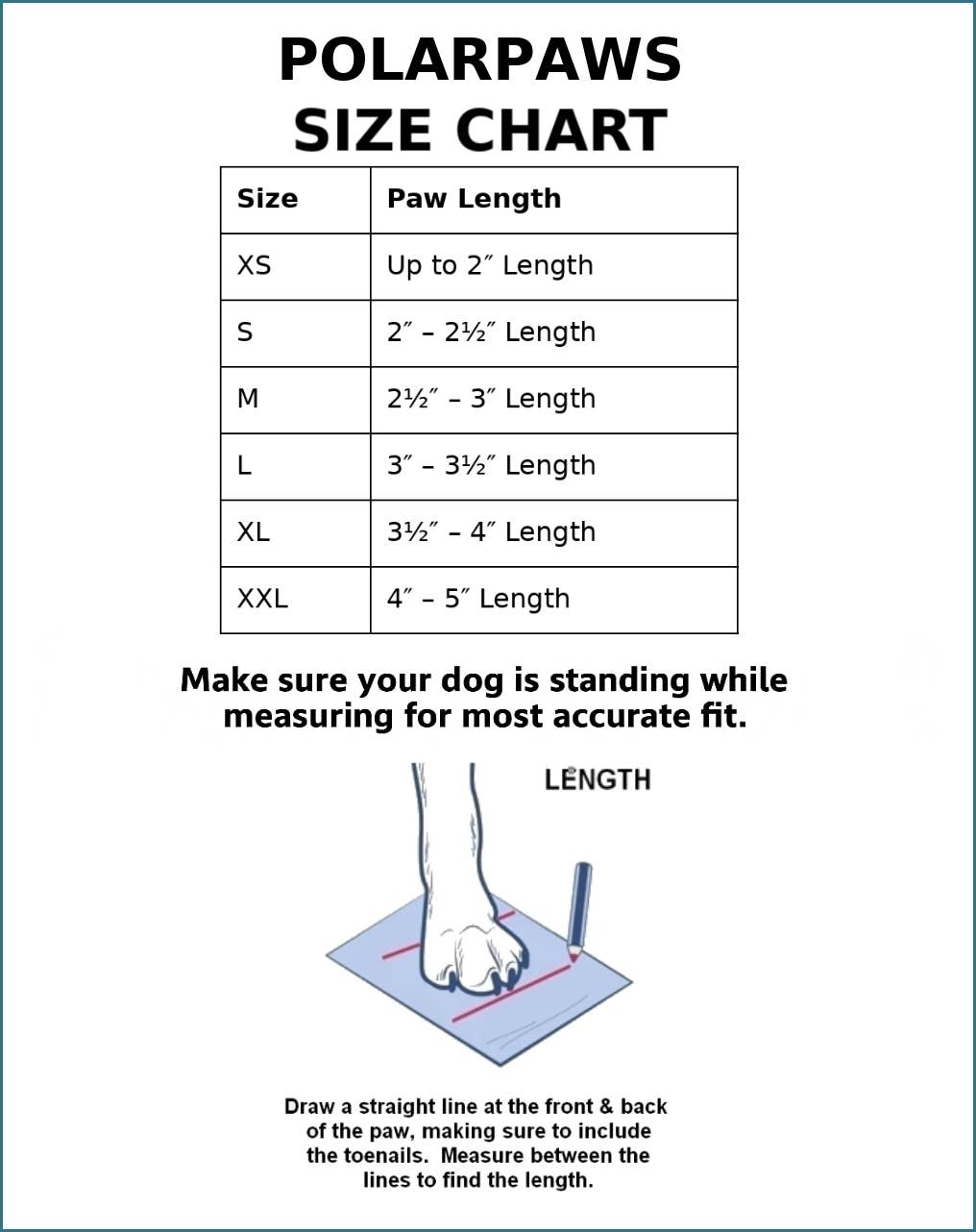 PolarPaws Soft Sole Waterproof Winter Dog Boots: S