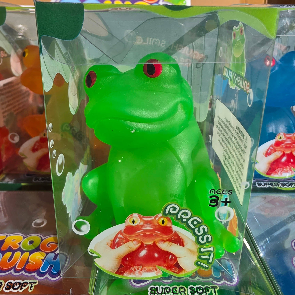 Vaseline Frog Squishy Toy – Coconut Oil Jelly Squeeze