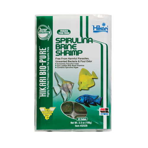 Hikari Frozen Spirulina Brine Shrimp