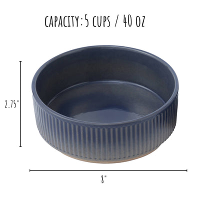 Skandi Pet Bowl: Blue / Small