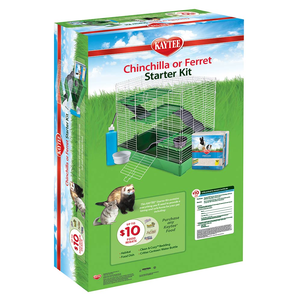 Kaytee My First Home Ferret or Chinchilla Starter Kit